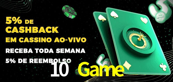 Promoções do cassino ao Vivo 10 Game