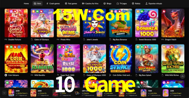Bônus Generosos e Exclusivos no 10 Game para Você!